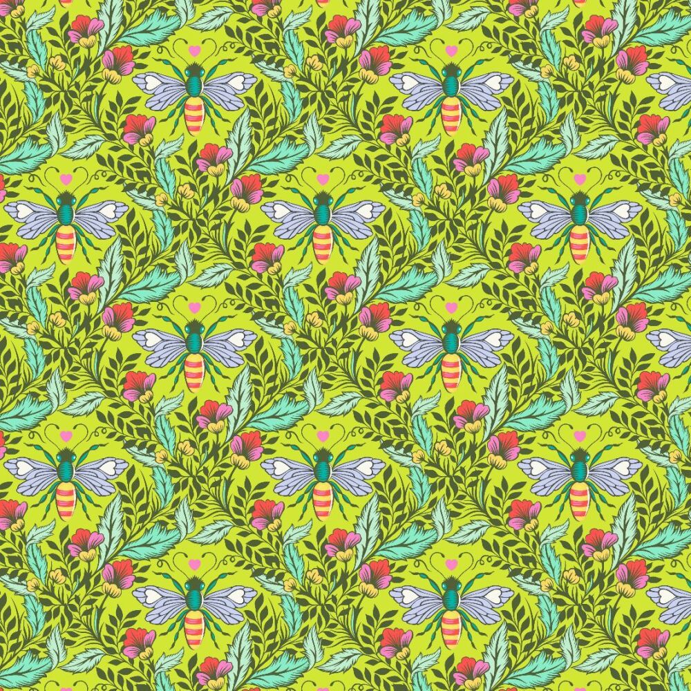 BOLT END 53cm Tula Pink Full Moon Forest II Shake Your Honey Maker Enchanted Cotton Fabric