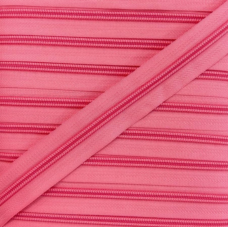 Sew Lovely Jubbly #5 Nylon Coil Zipper - Coral - 2 Metres Continuous Length Handbag Zip