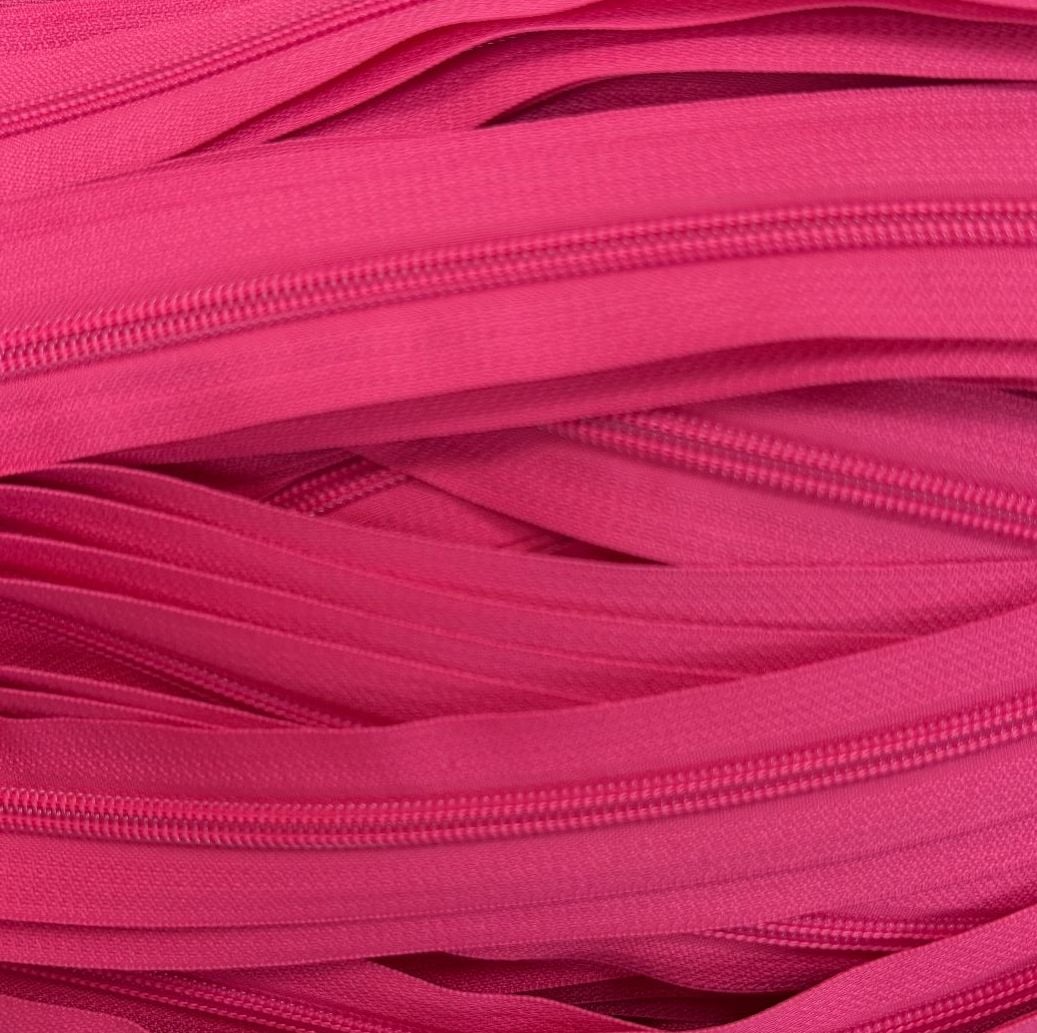 Sew Lovely Jubbly #5 Nylon Coil Zipper - Lipstick - 2 Metres Continuous Length Handbag Zip