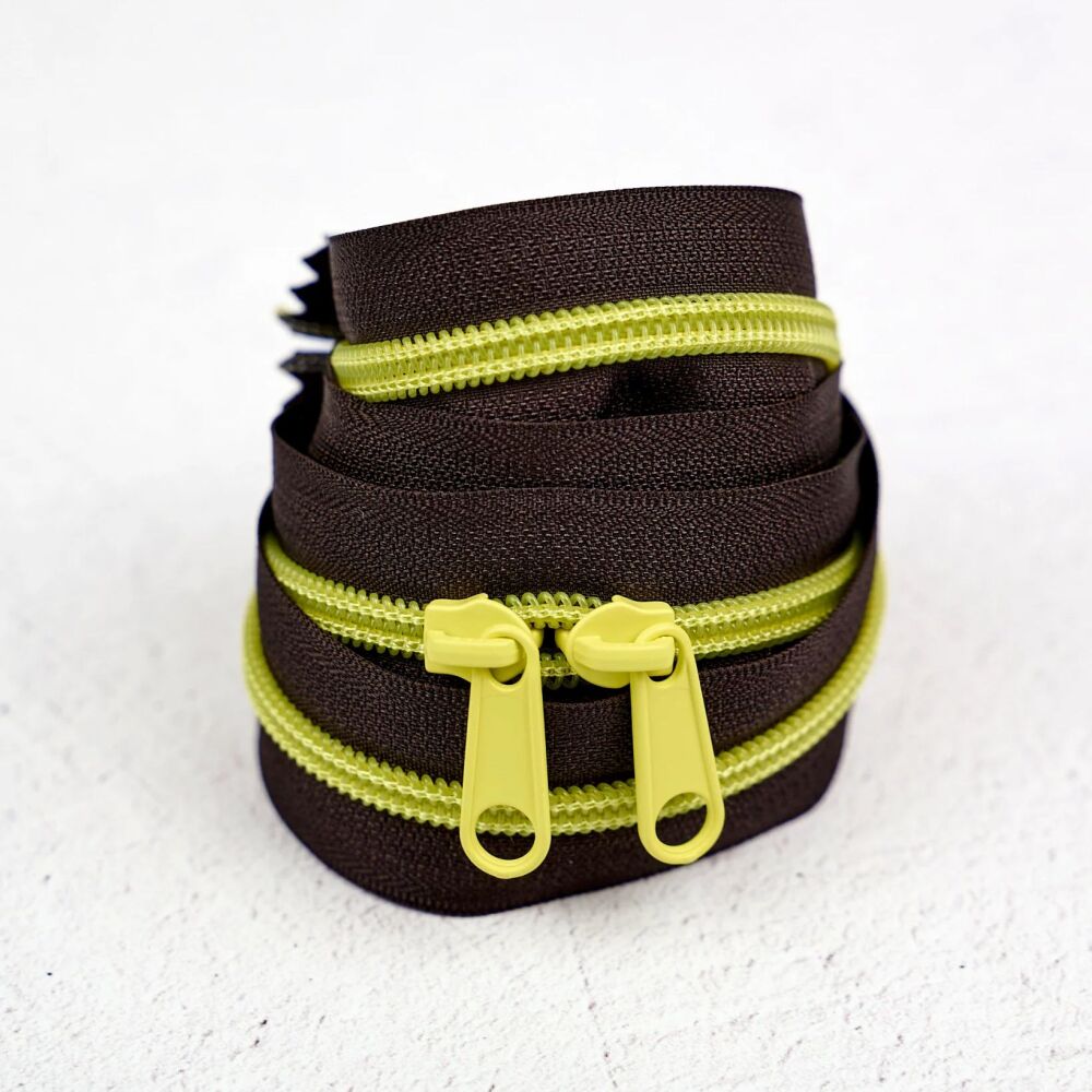 Renaissance Ribbons #5 Handbag Zipper - Voltage 905 - 3 Size Options