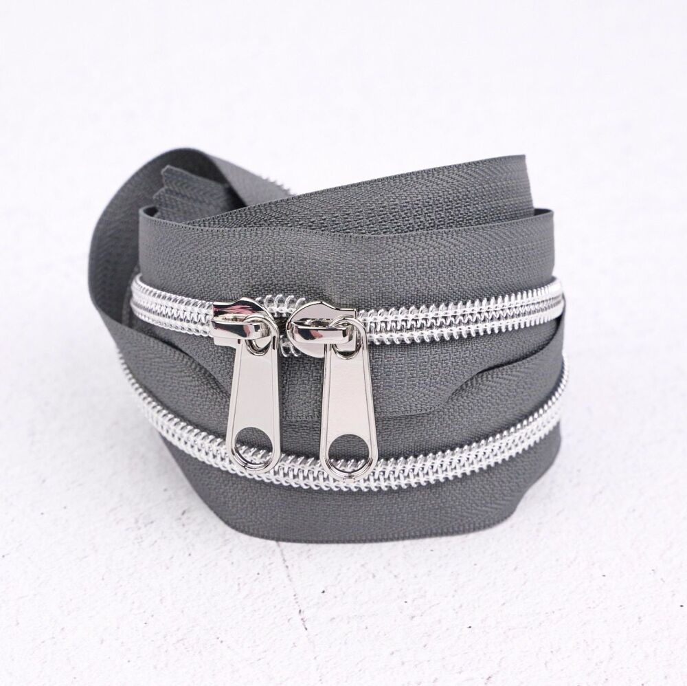 Renaissance Ribbons #5 Handbag Zipper - Moonstone 803 - 3 Size Options