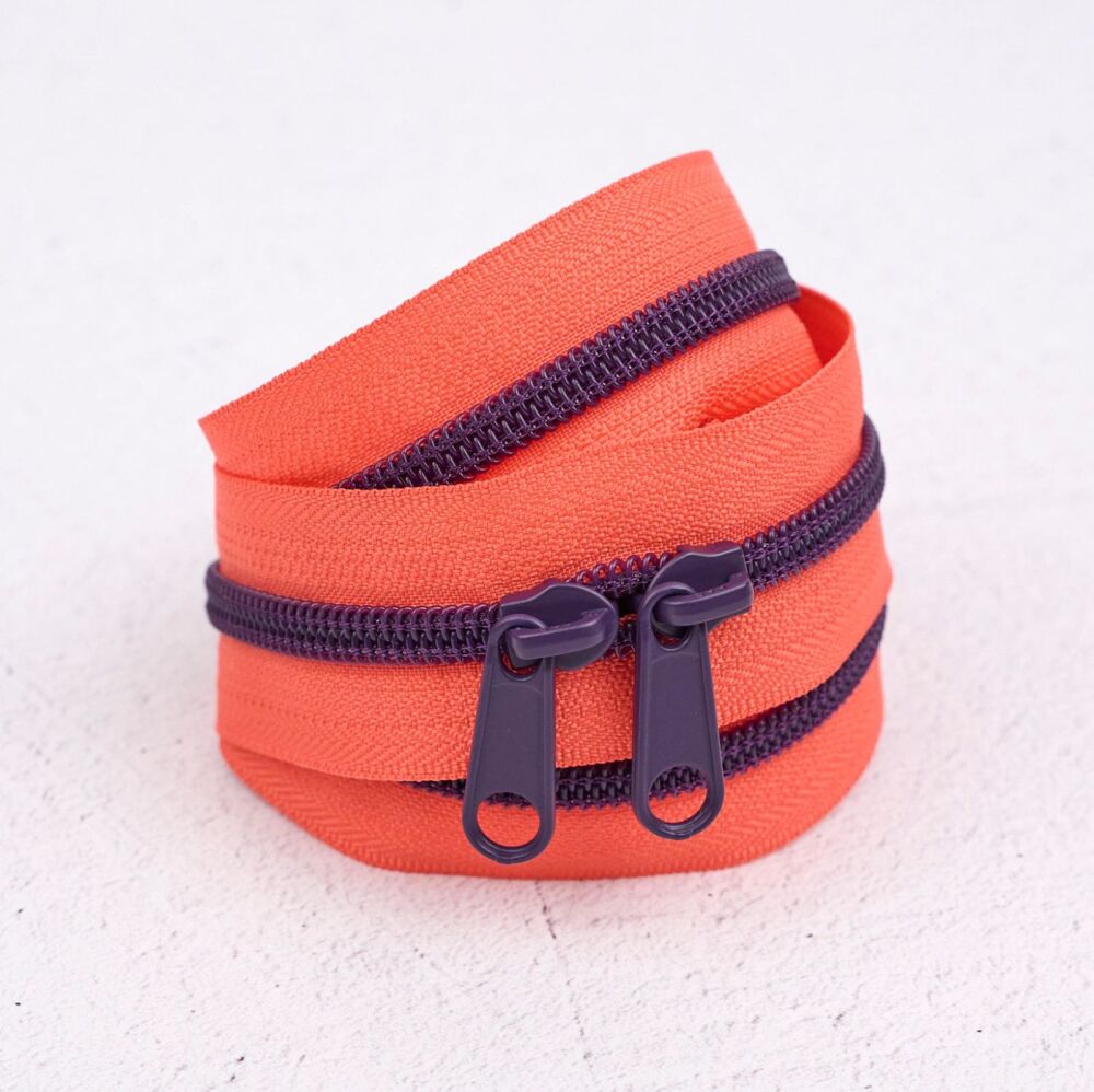 Renaissance Ribbons #5 Handbag Zipper - Hocus Pocus 400 - 3 Size Options