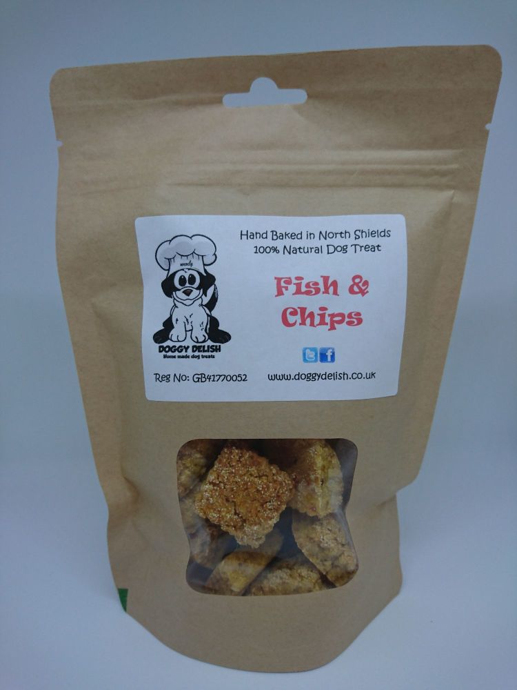 200g Treat Bag Fish & Chips