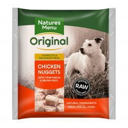  Natures Menu Original Chicken Nuggets with Vegetables & Brown Rice