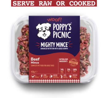 Poppy's Picnic MIGHTY MINCE Beef 450g
