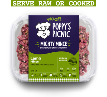Poppy's Picnic MIGHTY MINCE Lamb 450g