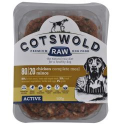 Cotswold Raw Active Mince Chicken, 500g 