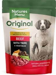 Natures Menu Original Beef/ Tripe with Vegetables 300g pouch