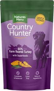 Natures Menu Country Hunter Turkey 150g Pouch