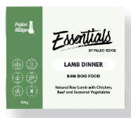 Paleo Ridge Essentials  Lamb Dinner (500g)