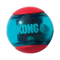 KONG Squeezz Action Red Balls Medium pack of 3