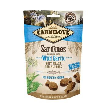Carnilove Sardines with Wild Garlic soft treats 209g