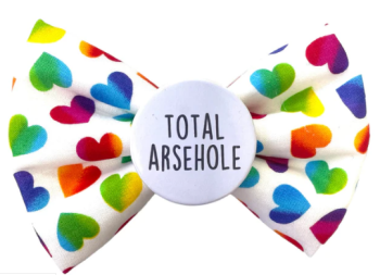 Total Arsehole Badge Bow® small
