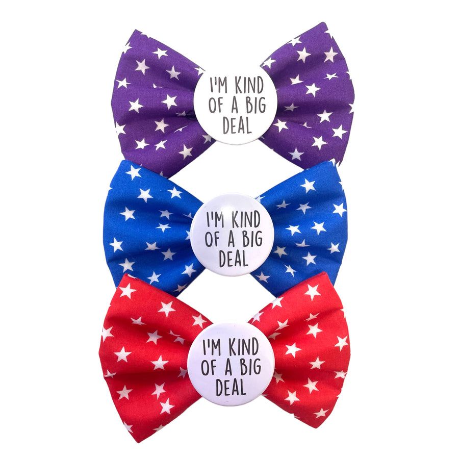 I'm Kind of a big deal Badge Bow® small