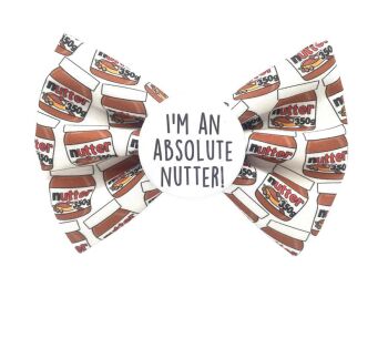 Absolute Nutter Badge Bow® small