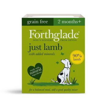 Forthglade Just Lamb Grain Free Wet Dog Food 395g