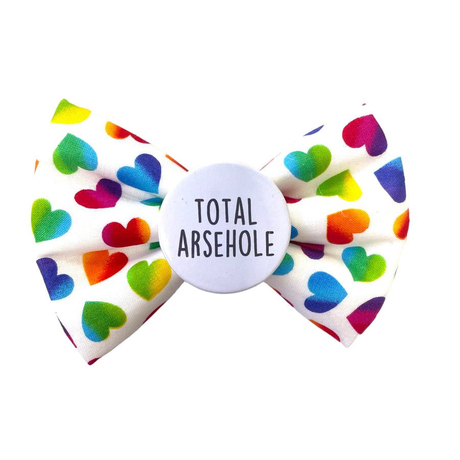 Total Arsehole Badge Bow® small