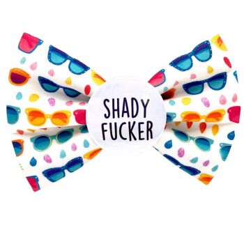 Shady Fucker Badge Bow® small