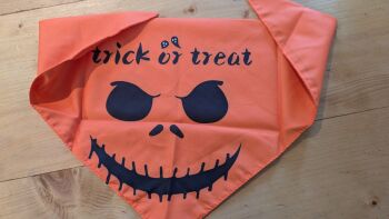 Trick or treat large bandana