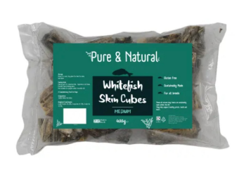 Pure & Natural Whitefish Medium Skin Cubes 1kg