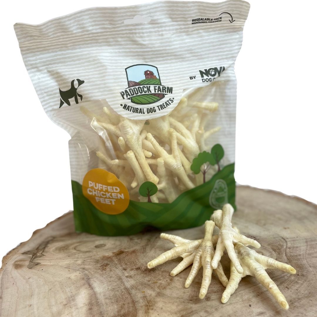 Chicken Feet Puffed Pre-Pack 250g