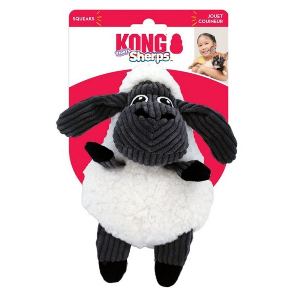 KONG Sherps Floofs Sheep Medium