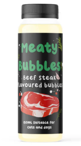 Meaty Bubbles Beef Steak Flavour 150ml