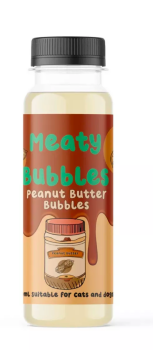 Peanut Butter bubbles for dogs