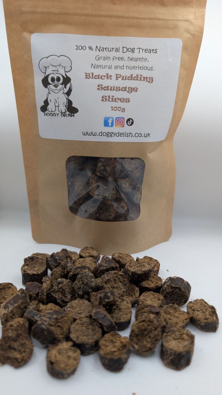Black Pudding Sausage Slices 100g
