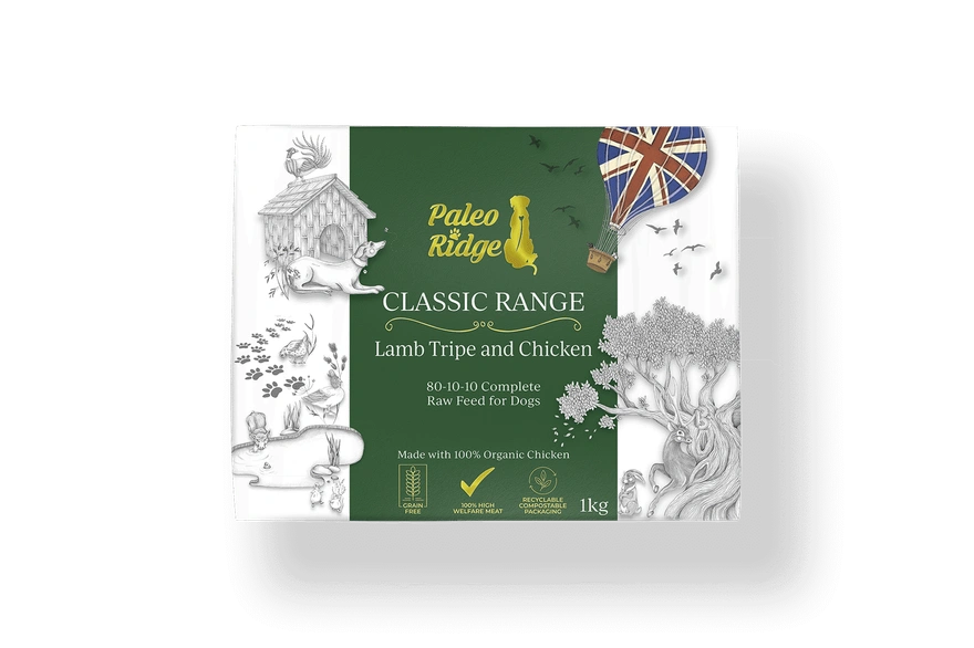 Paleo Ridge Classic Lamb Tripe and Chicken (1kg)