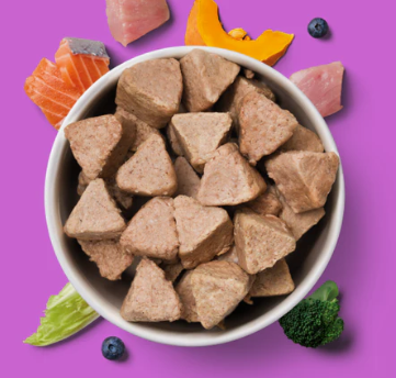Nutriment Raw Turkey & Salmon Nuggets for Senior Dogs 1kg