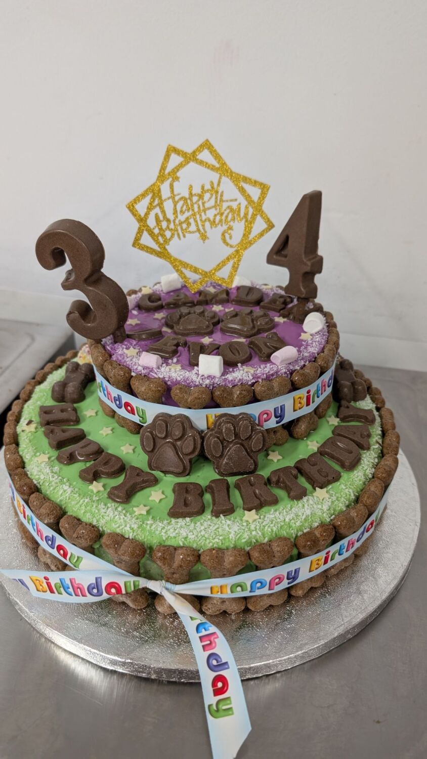 2 Tier Birthday Cake