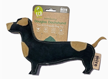 Douglas Dachshund - Eco Leather Dog Toy