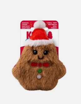 KONG Holiday 2025 Snuzzles Mini Gingerbread Brown XS