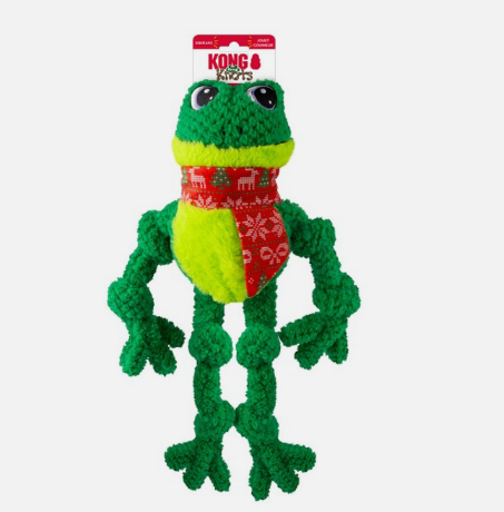 KONG Holiday 2025 Knots Frog Large XL