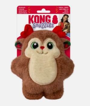KONG Holiday 2025 Snuzzles Reindeer Medium
