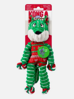 KONG Holiday 2025 Floppy Knots Fox Small Medium