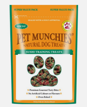 Pet Munchies Dog Training Treats Sushi 150g