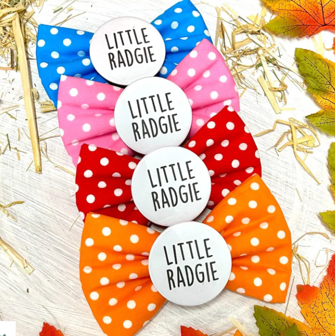 Little Radgie Badge Bow® Orange
