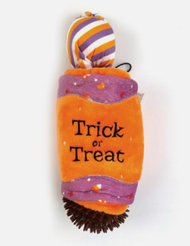 Happy Pet Halloween Trick or Treat Bungee Pull Dog Toy