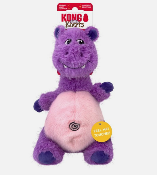 KONG Knots Belly Hippo Medium Large