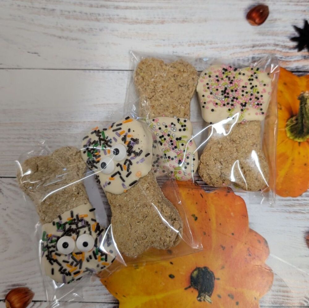 Pack of 2 small Halloween bones