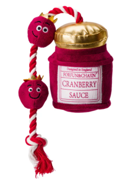 House of Paws Cranberry Sauce Dog Toy