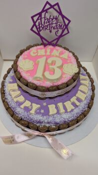 2 Tier Birthday Cake