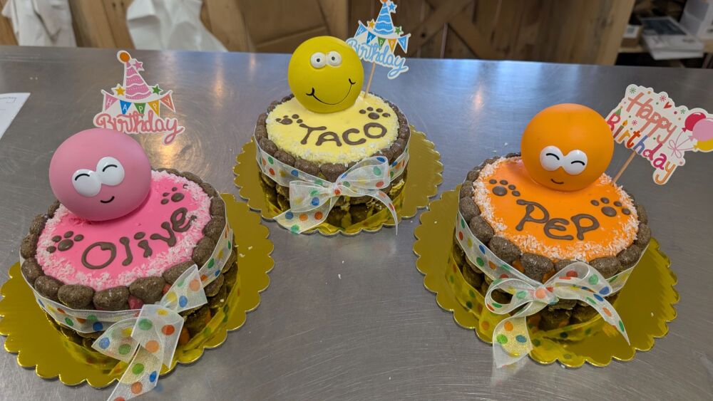 Small ball cake
