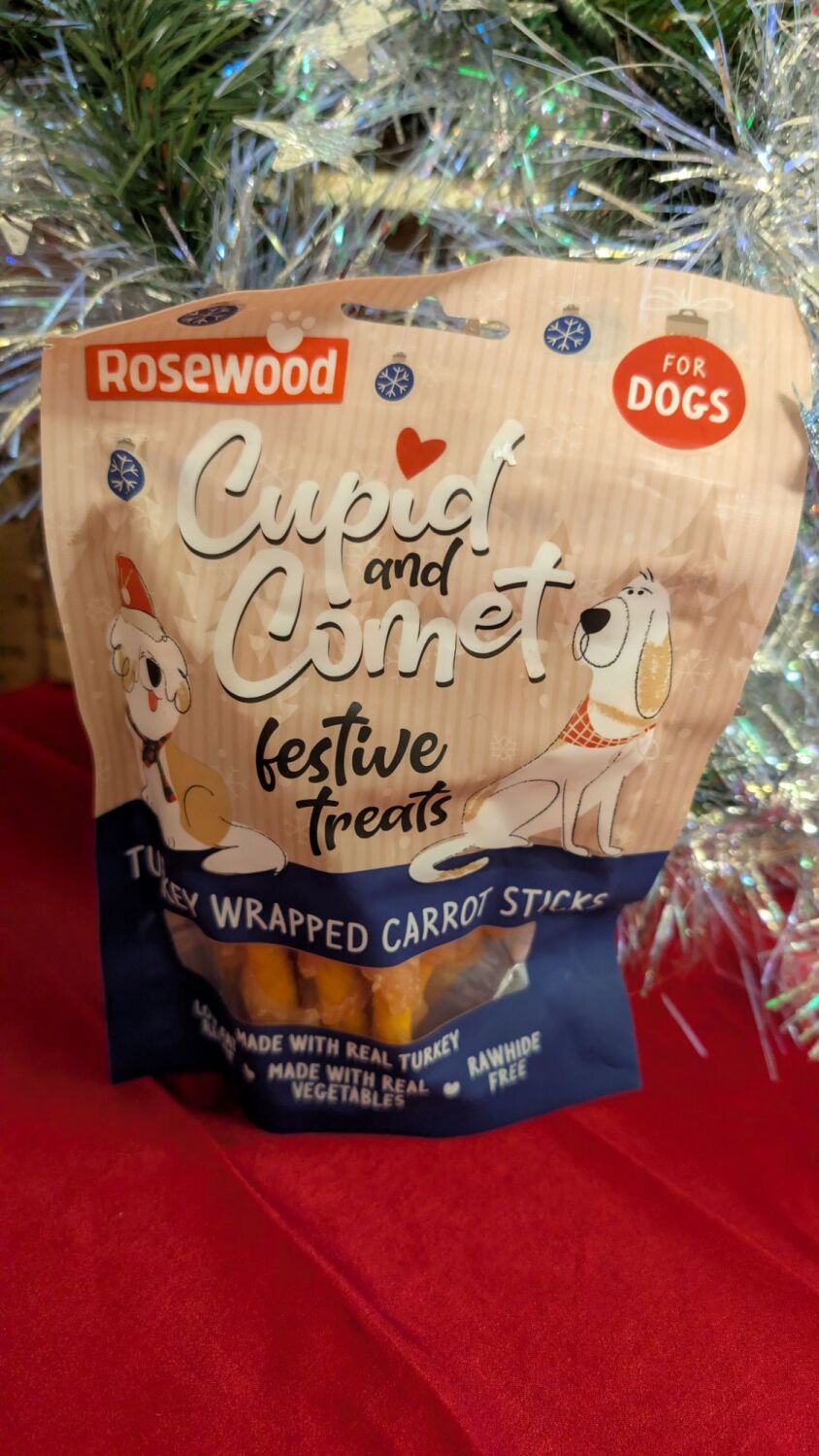 Rosewood Turkey Wrapped Carrot Sticks 60g