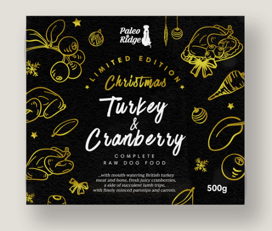 Paleo Ridge Essentials Christmas Turkey & Cranberry (500g)