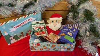 Christmas Eve Box Blue