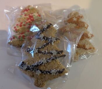 Xmas tree biscuit