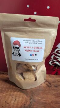 Apple and Ginger Xmas trees (grain free)